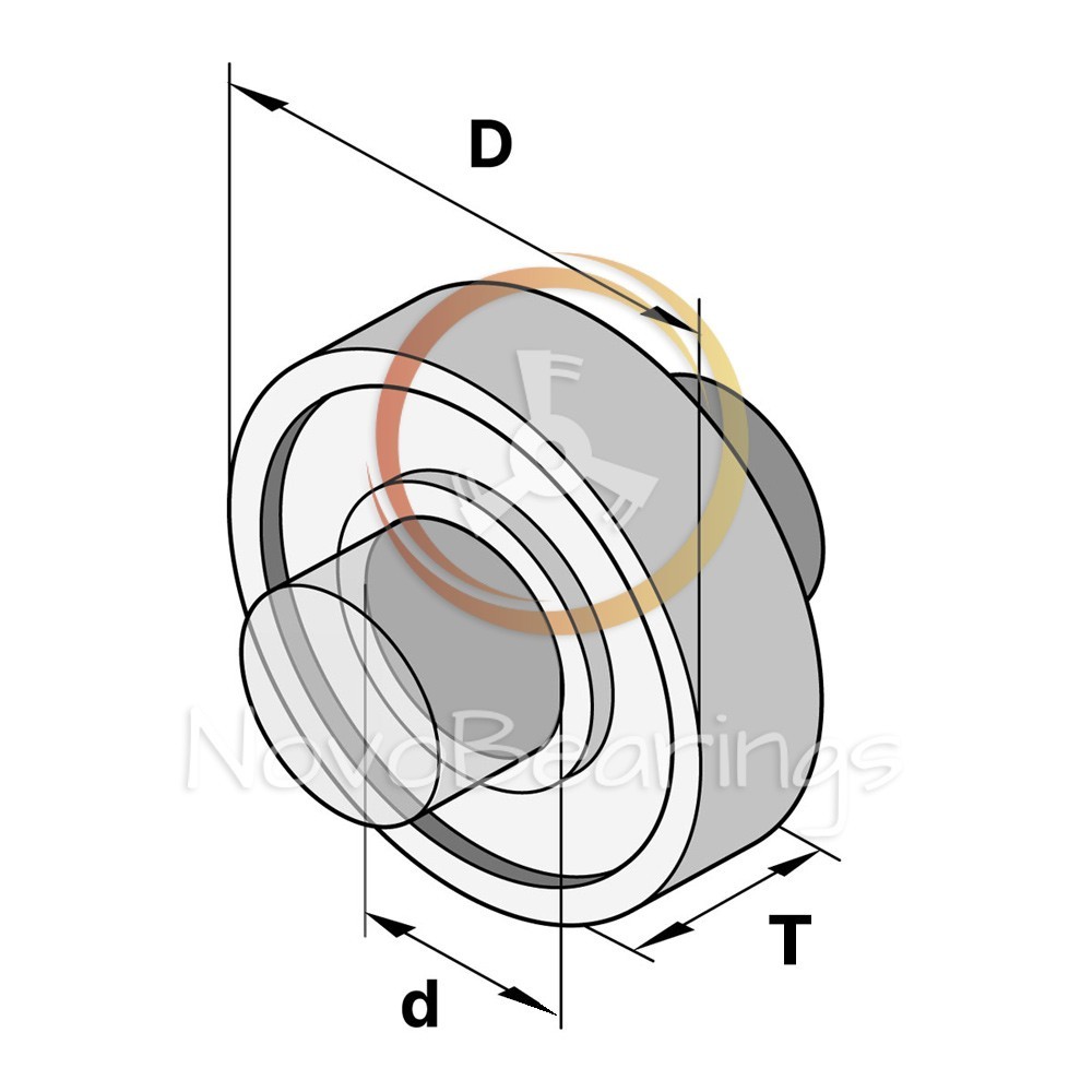 4T-LM11949/LM11910 Tapered Roller Bearing 19,05×45,237×15,494 mm by NTN brand