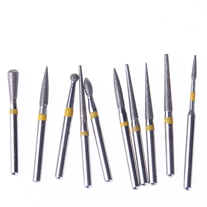AZDENT Dental FG Diamond Burs Composite/Polishing Kit for High Speed Handpiece