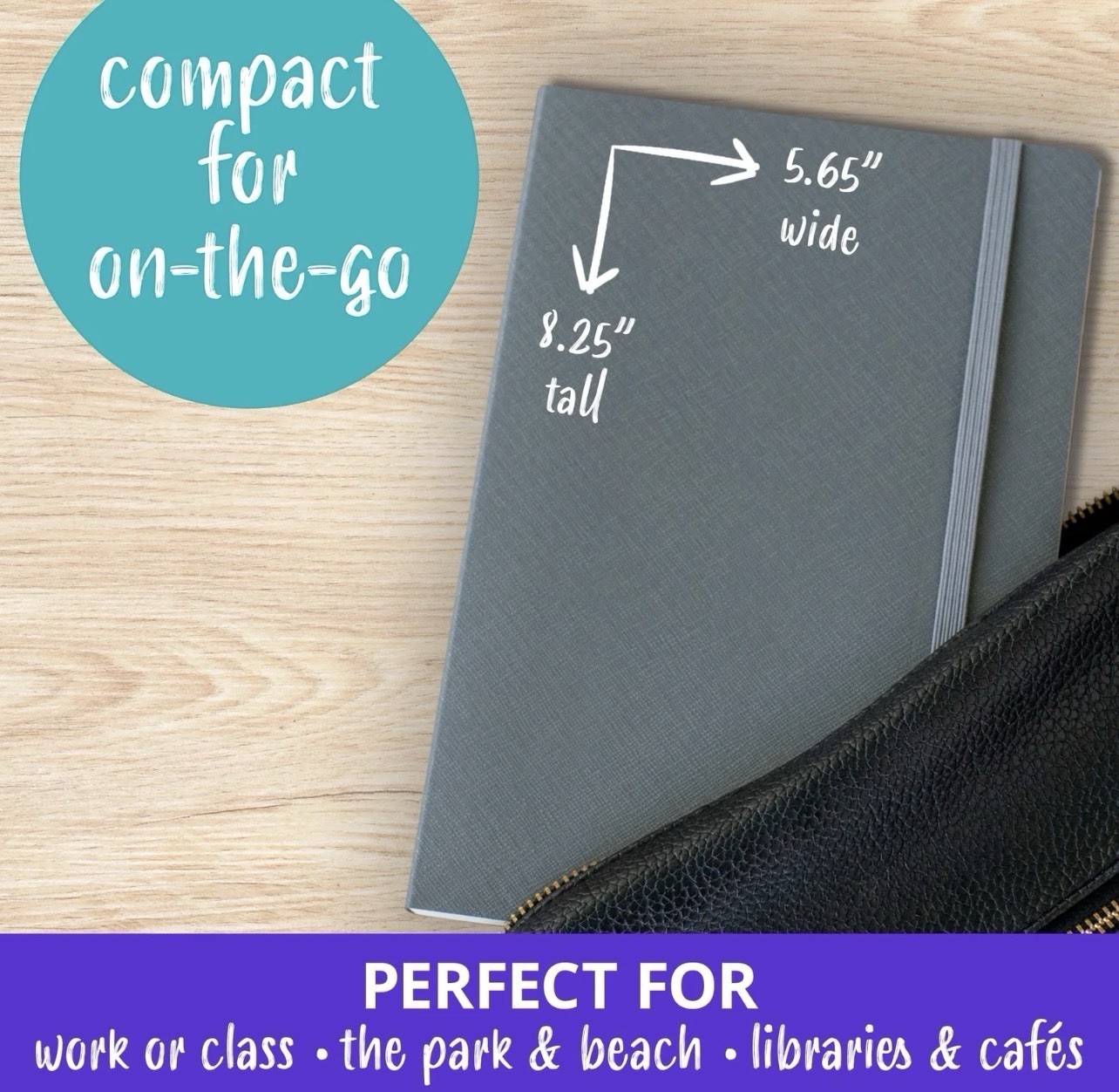 Lined Journal Notebooks (2 Pack) – Luxury Journals for Writing w/ 130 Pages