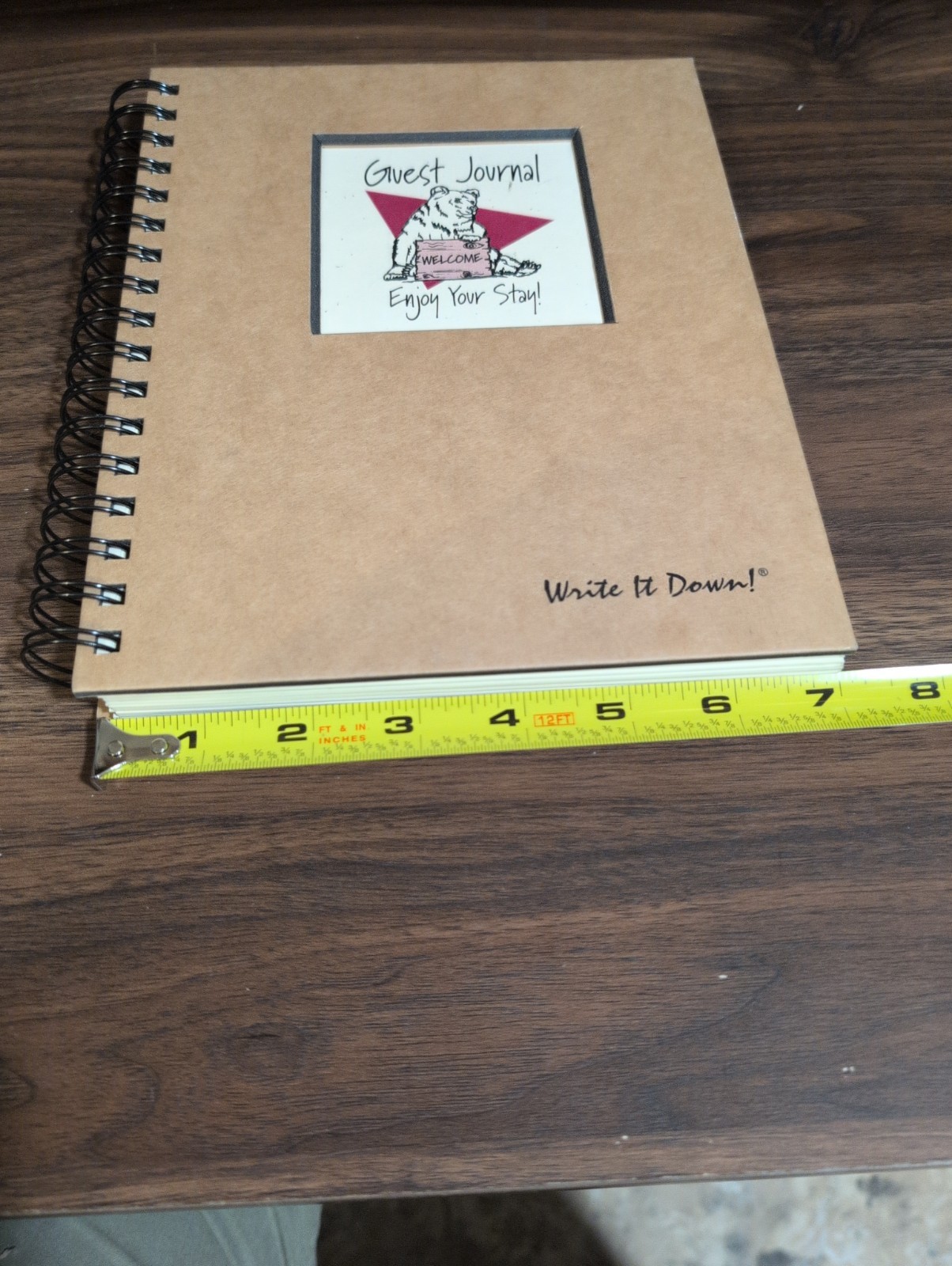 Write it Down series by Journals Unlimited, Guided Journal, Guest Journal