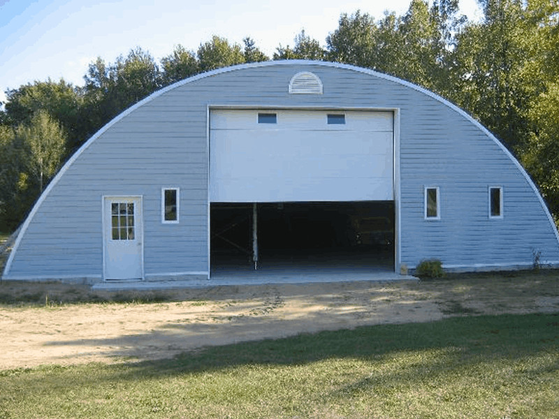 40x40x18 DuroSPAN Steel Quonest Hut Home Cabin Open Ends Factory DiRECT DIY