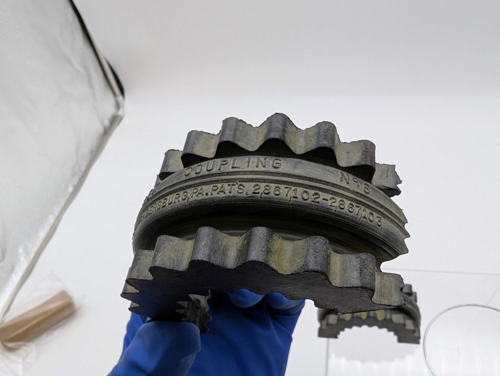 TB Woods 6E Size 6 Sleeve Coupling EPDM 3.75″ OD 1.88″ Width 2 Piece