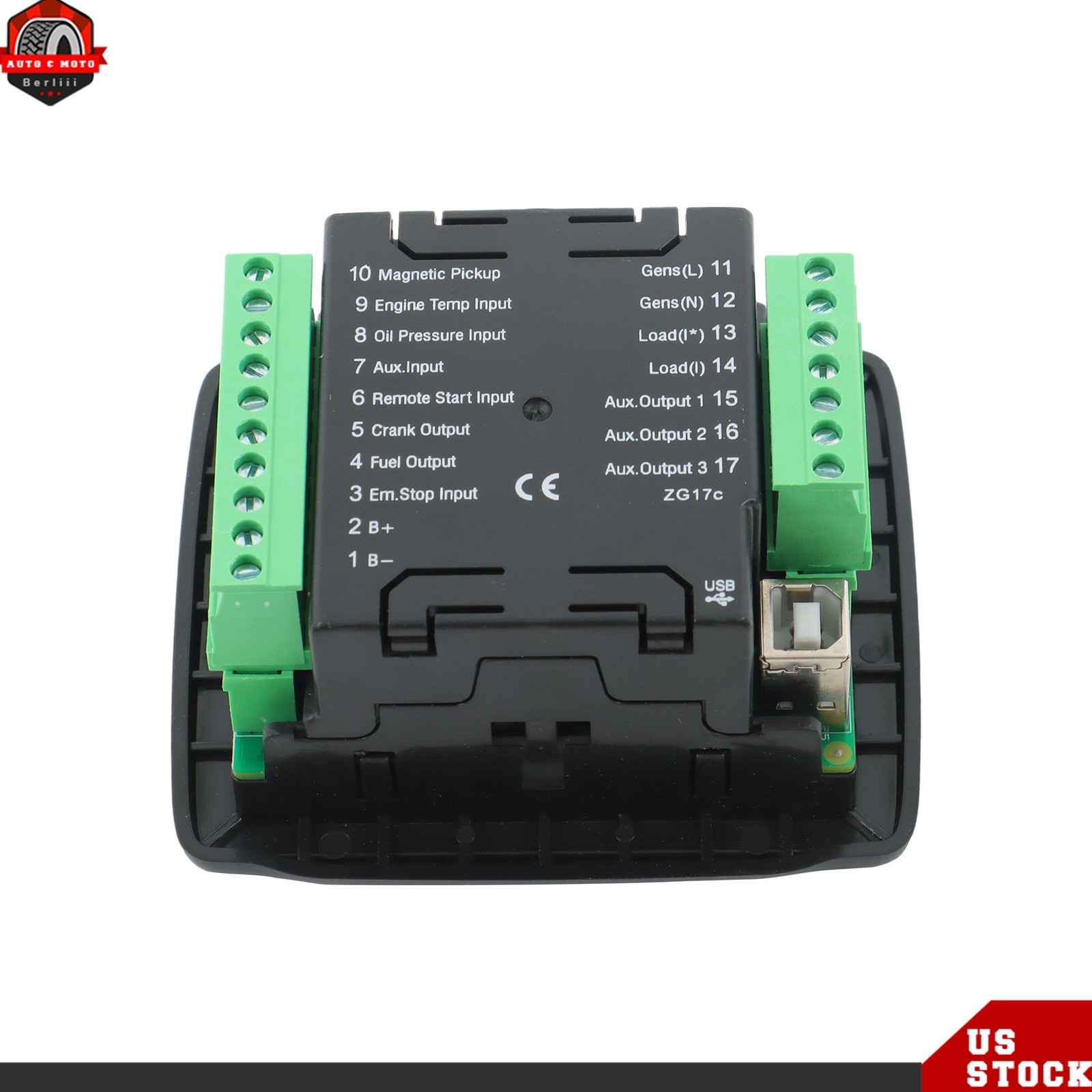 Generator Controller Auto Start Module HGM1790N 4 Stroke Engine For SmartGen
