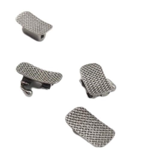 28pcs/set Dental Orthodontic Metal Lingual Brackets Brace Buccal Tubes