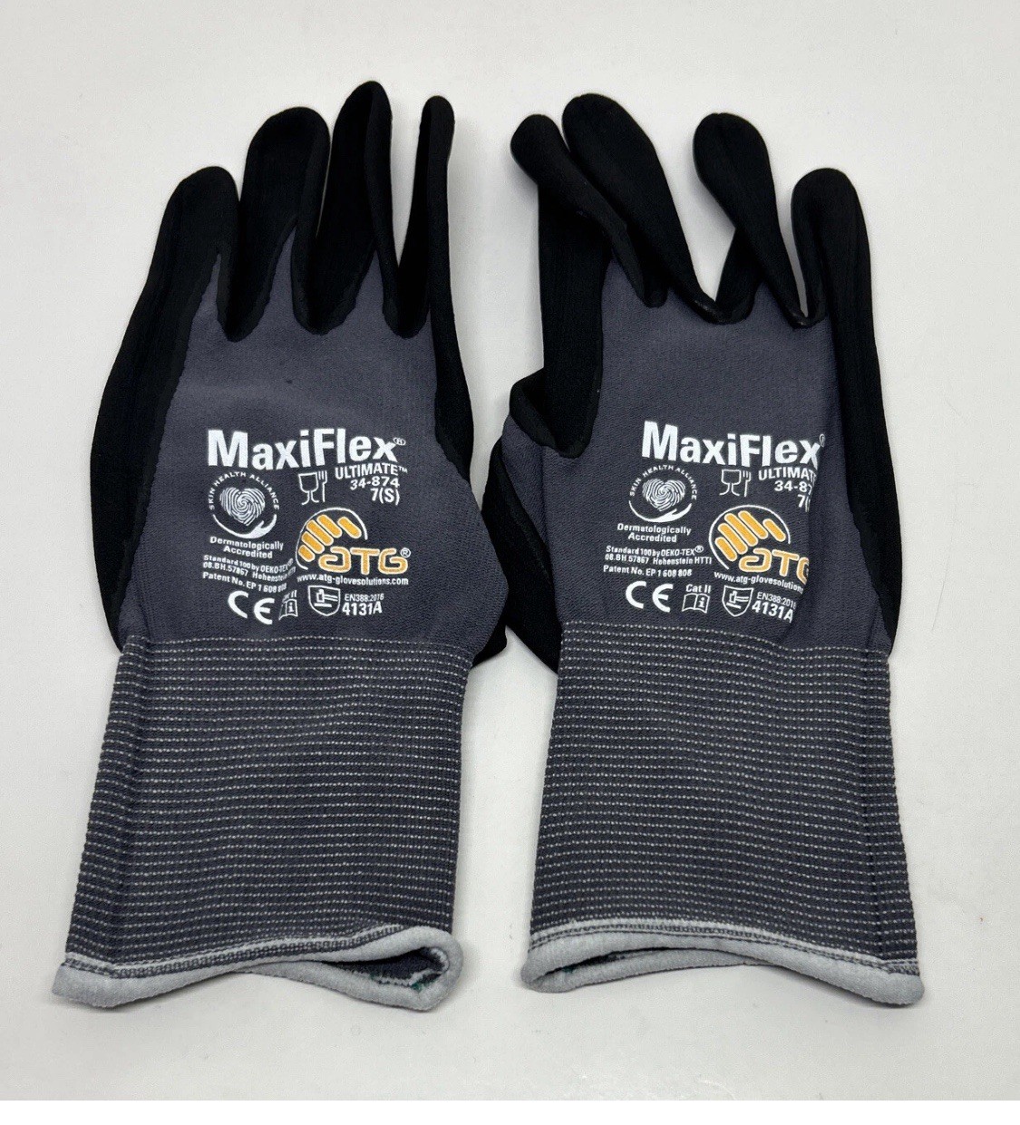 MaxiFlex Ultimate Nitrile Micro Foam Coated Work Gloves PIP GTek 34-874 SMALL 7