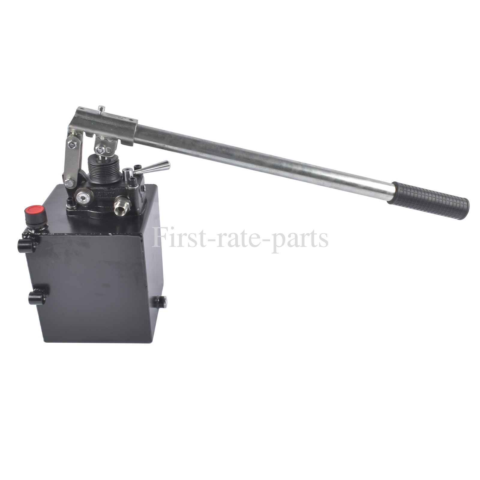 3600 PSI Hydraulic Hand Pump with 5 Quart Reservoir Double Acting 1.5 CID