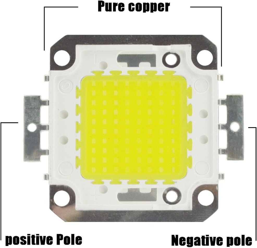 100W High Power LED Chip Diode COB Smd White Rgb Grow Full Spectrum Light Bulb