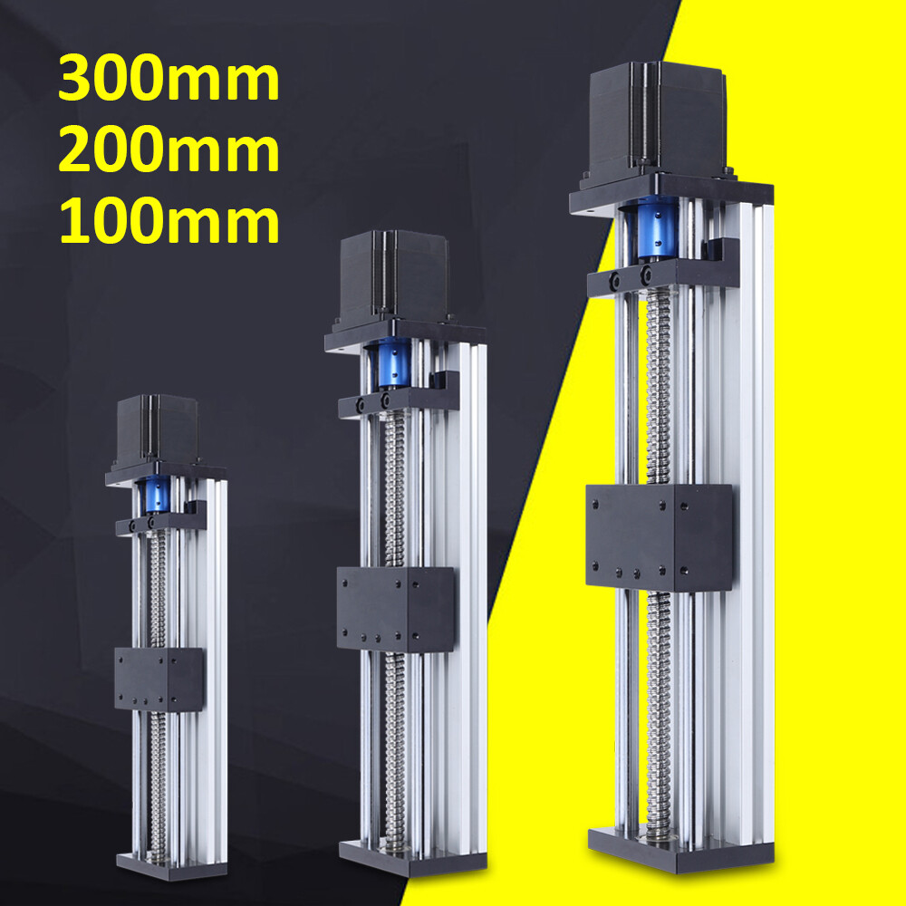 CNC Linear Actuator Ball Screw Slide Stage Rail Guide Motion Table Nema23 Motor