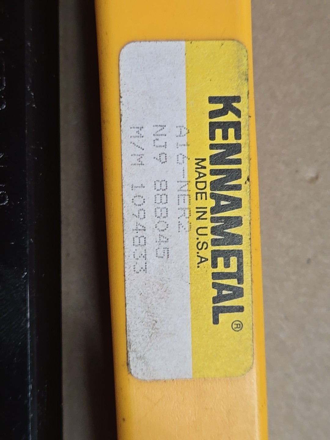 New Kennametal A16-NER2 Top Notch Indexable Boring Bar 1″ Shank 12″ OAL Grooving