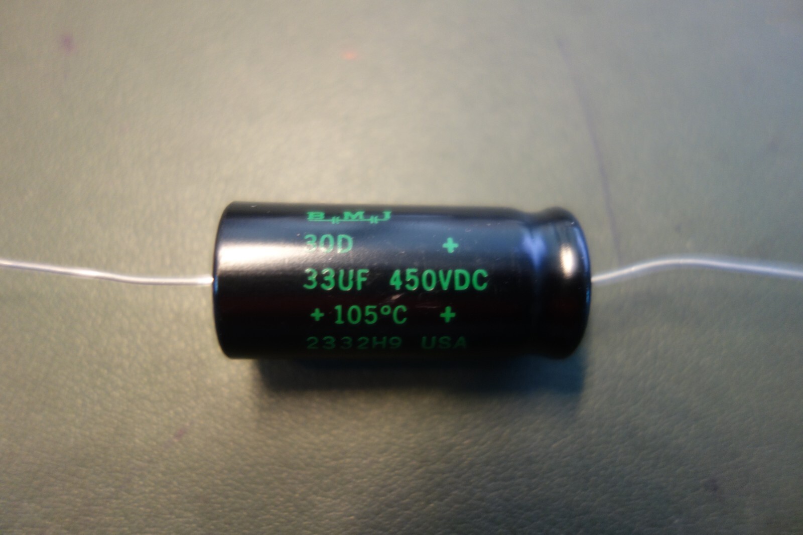 BMI 30D 33 Uf Mfd 450V 105 Deg C Axial Capacitor Tube Audio Amplifier USA Made