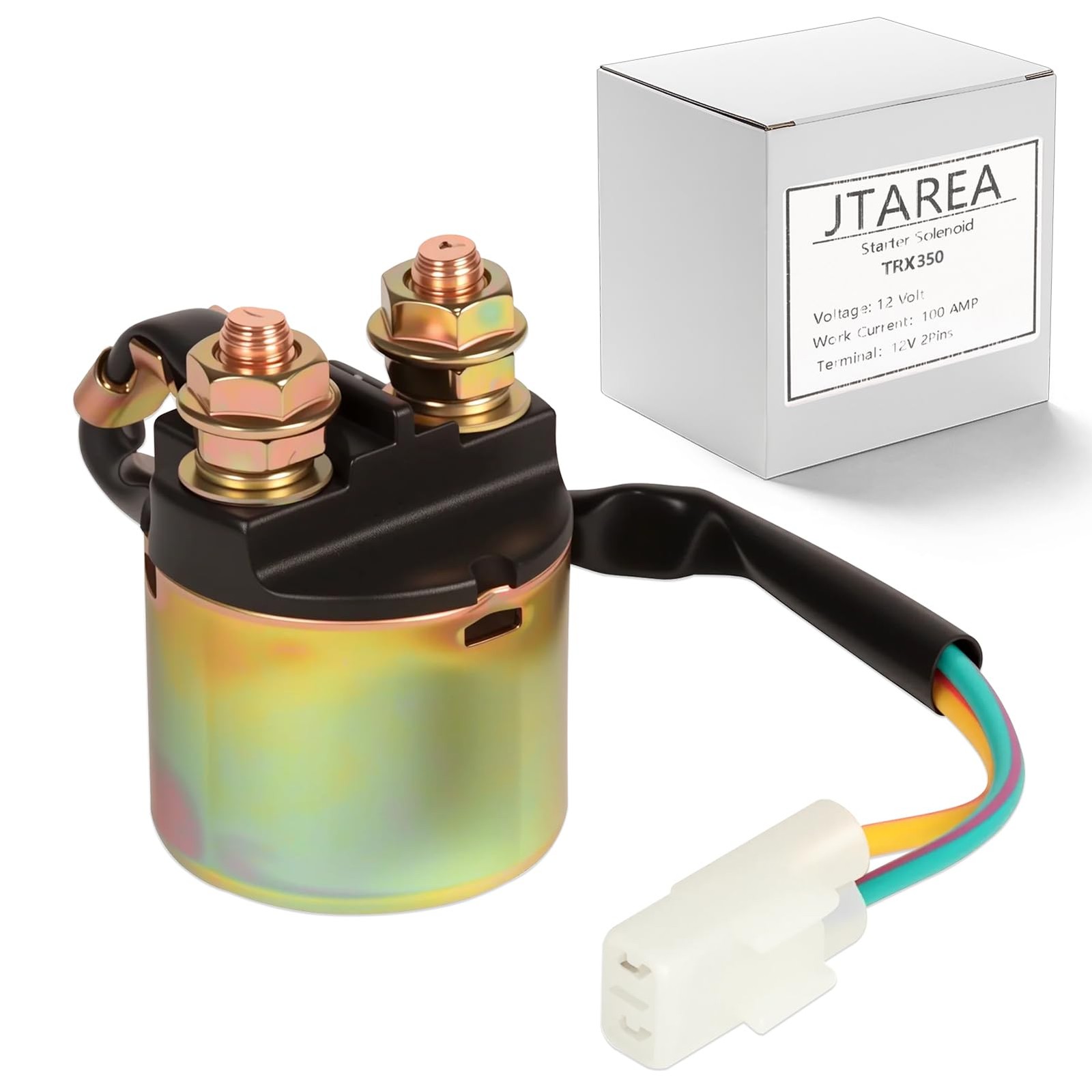 JTAREA Starter Solenoid Relay for Honda TRX350 Rancher 350 2000-2006