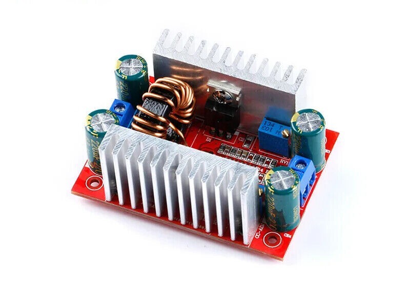 DC-DC 400W 15A Step-up Converter,8.5-50V Charger,Constant Current Voltage Module