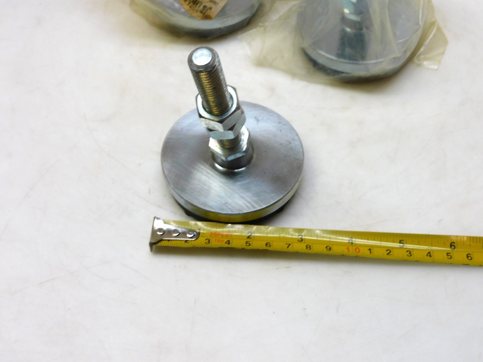 No Name LP3-B3L Swivel Adjustable Leveling Non Slip Foot Leg 1/2-13 RH Thr 4Pc