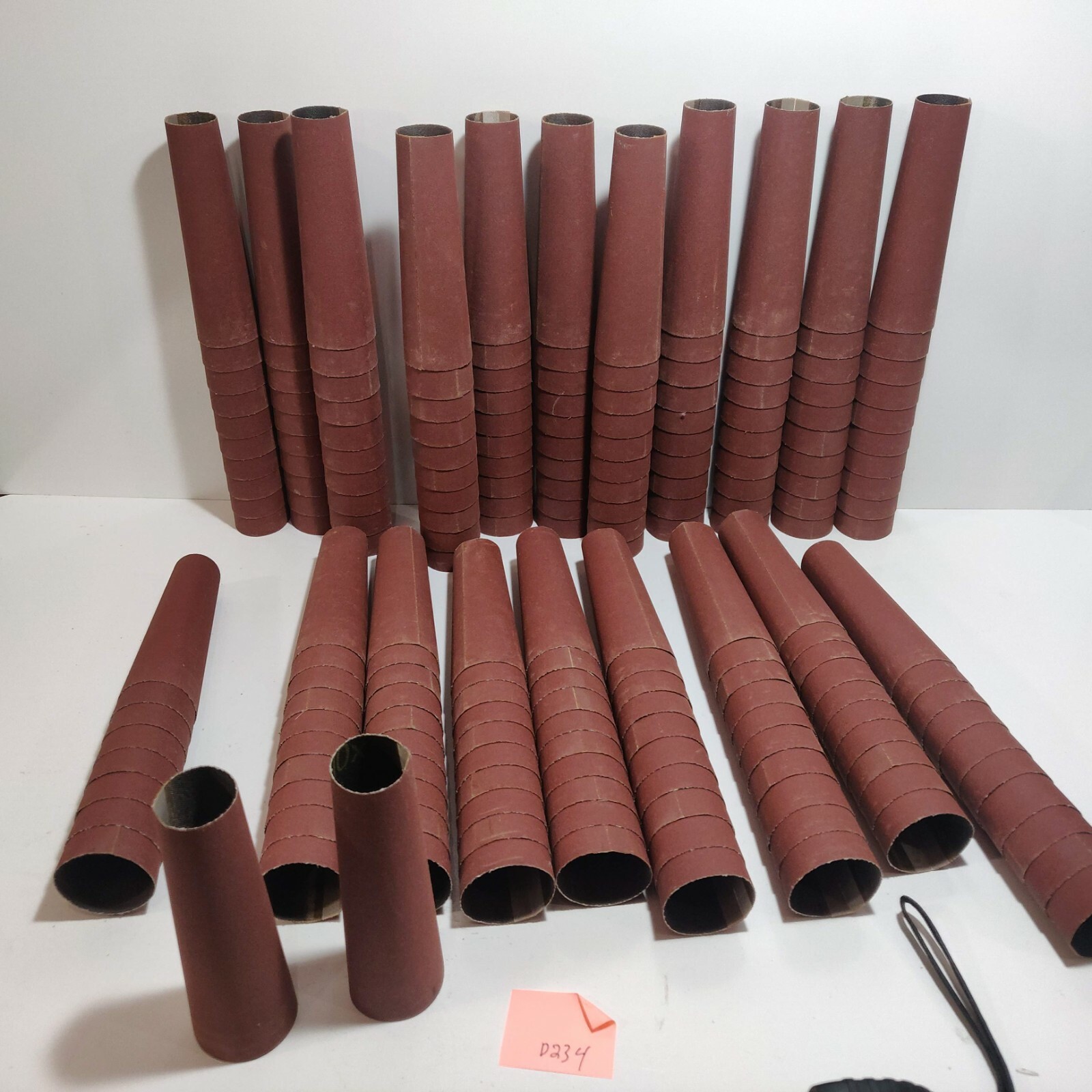 QTY 200 Cloth 3M Cone 361F, 5-5/8 in x 1-3/4 in x 1-1/4 in L-Flex (D234)