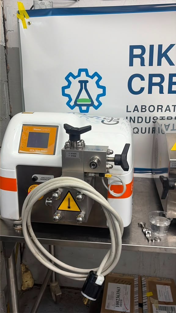 GEA Niro Soavi Homogenizer Combo: Panda Plus & NS1001L2K – Tested Working Great