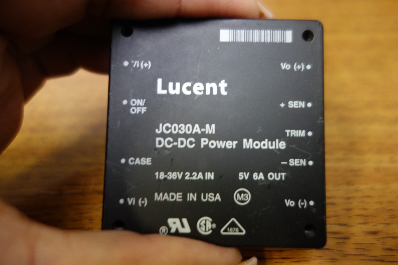 Lot 9 Lucent/Tyco DC-DC Power Module JC030A-M JC030AM 18-36V 2.2A 5V 6A