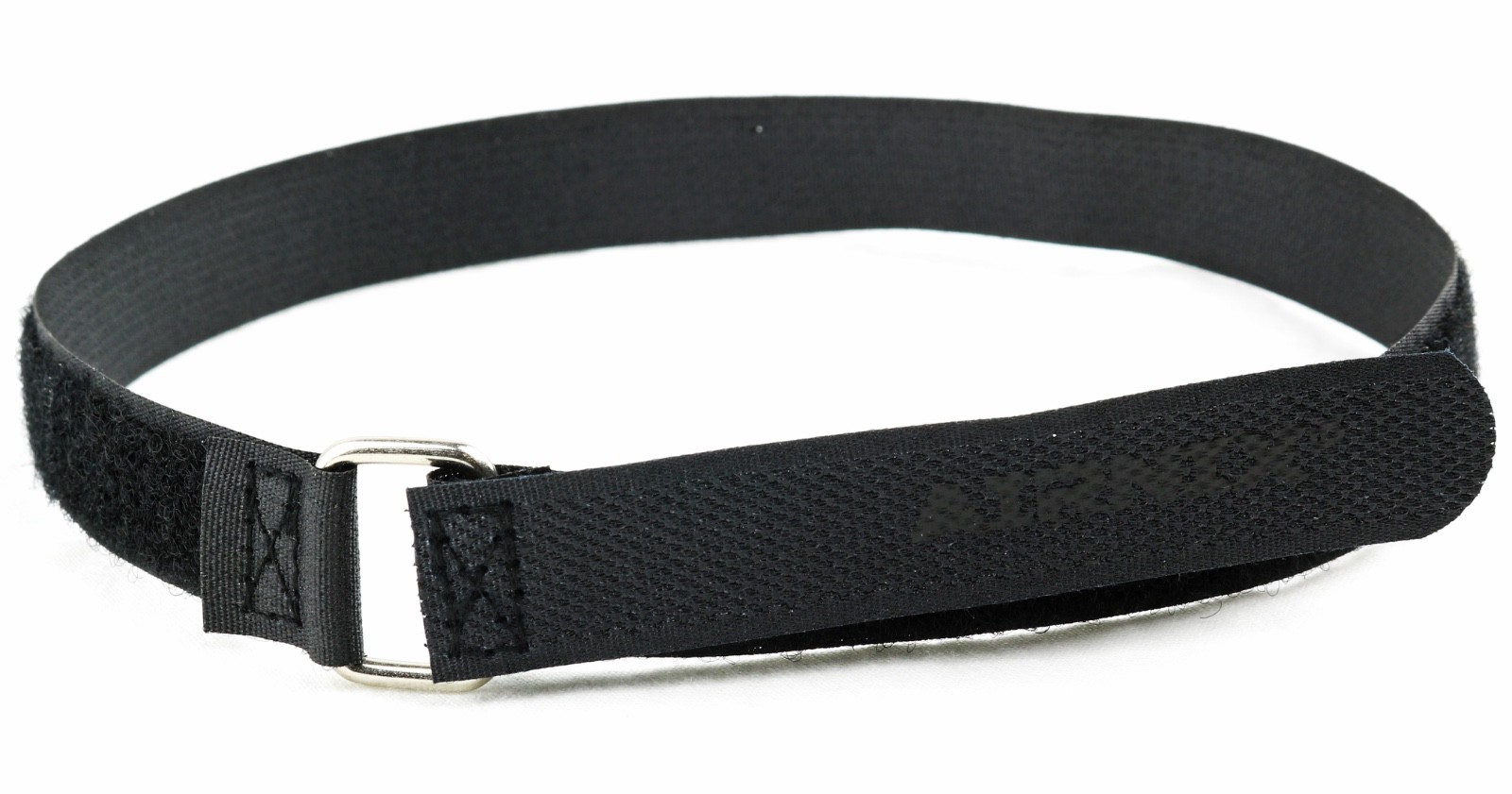AIRNIX Hook and Loop Reusable Nylon Cinch Straps, Securing Cable Straps, Black