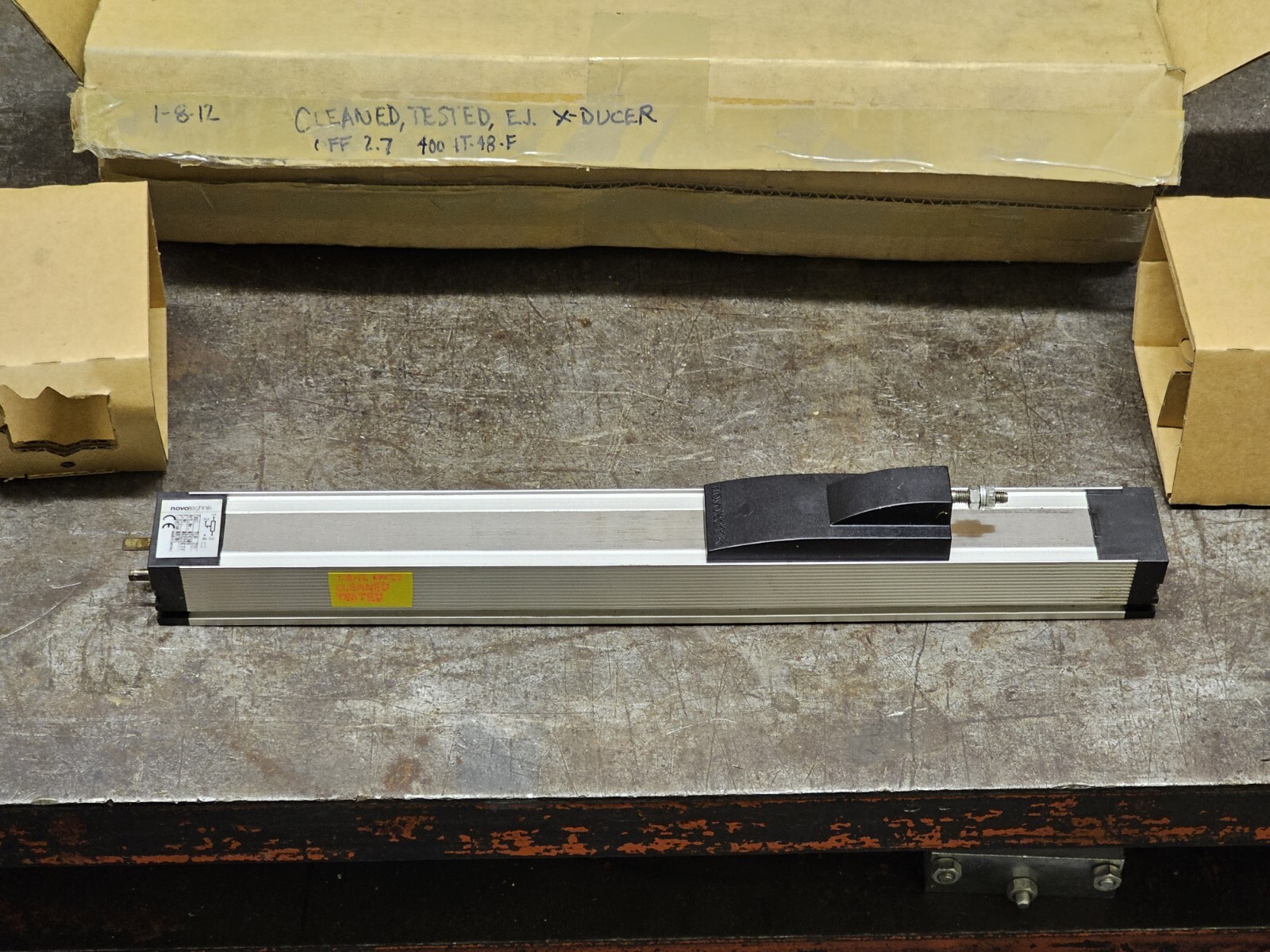 NOVOTECHNIK TLH-0225/TLH 225 Position Transducer