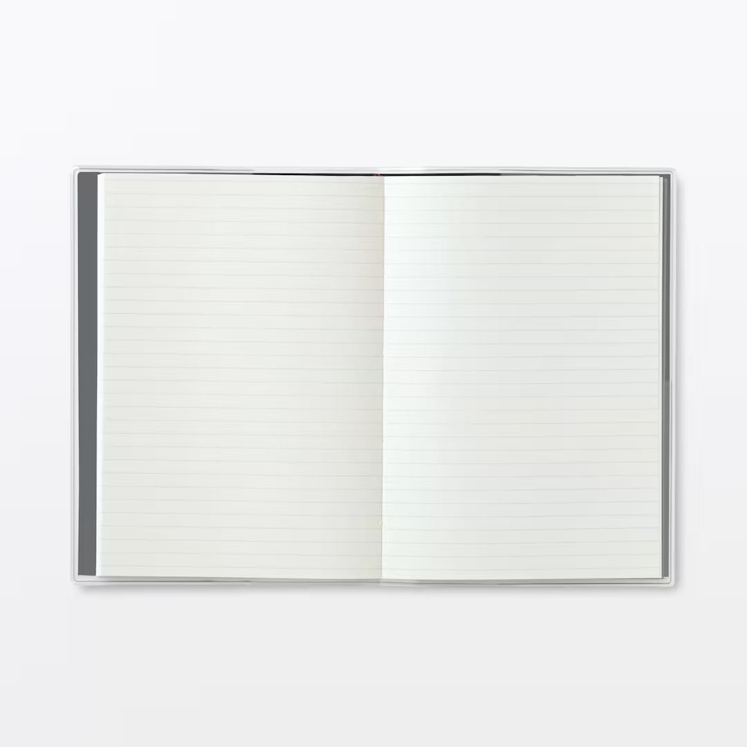 Muji 2026 Vertical Monthly Weekly Planner 2026. 03 – 2027. 04 Black B6 or A5