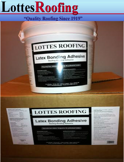 1 – 4 gal Latex EPDM AND TPO RUBBER ROOFING GLUE Bonding Adhesive