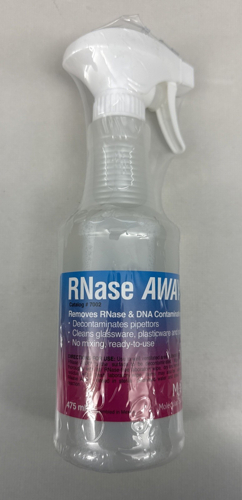 RNase AWAY™ Surface Decontaminant Catalog Number: 7002 Exp.10/2027 6EA/1Case