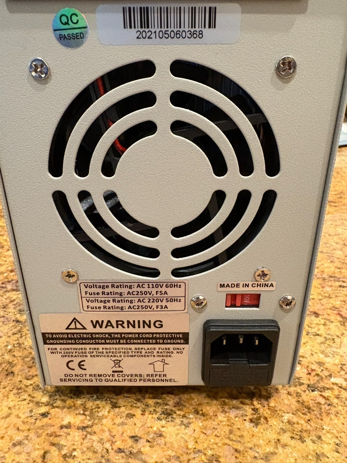 Korad KA3005D Digital Control DC Power Supply, 5A, 110/220VAC