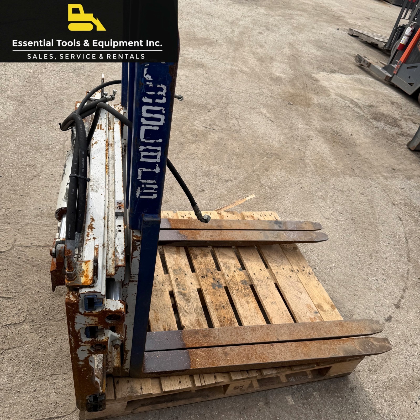 Cascade Single-Double 8,000 Lbs Pallet 42» Forklift Attachment Class III 3