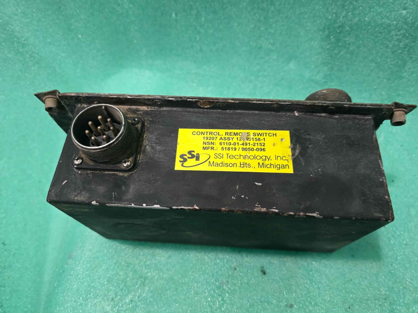 SSI Technology 9050-096 Remote Switching Control Module HMWV 24V 12469158-1