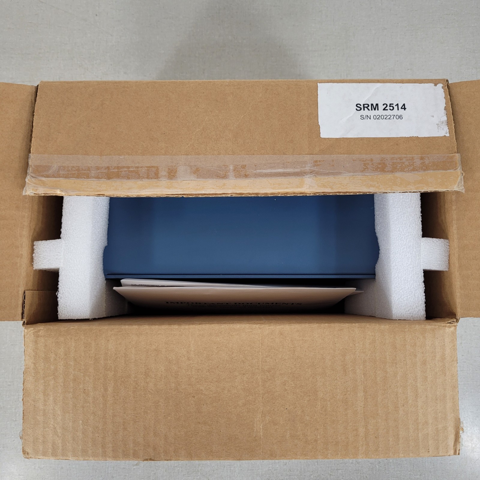 NIST SRM-2514 Wavelength Calibration Reference 1560-1595nm Carbon Monoxide Lines