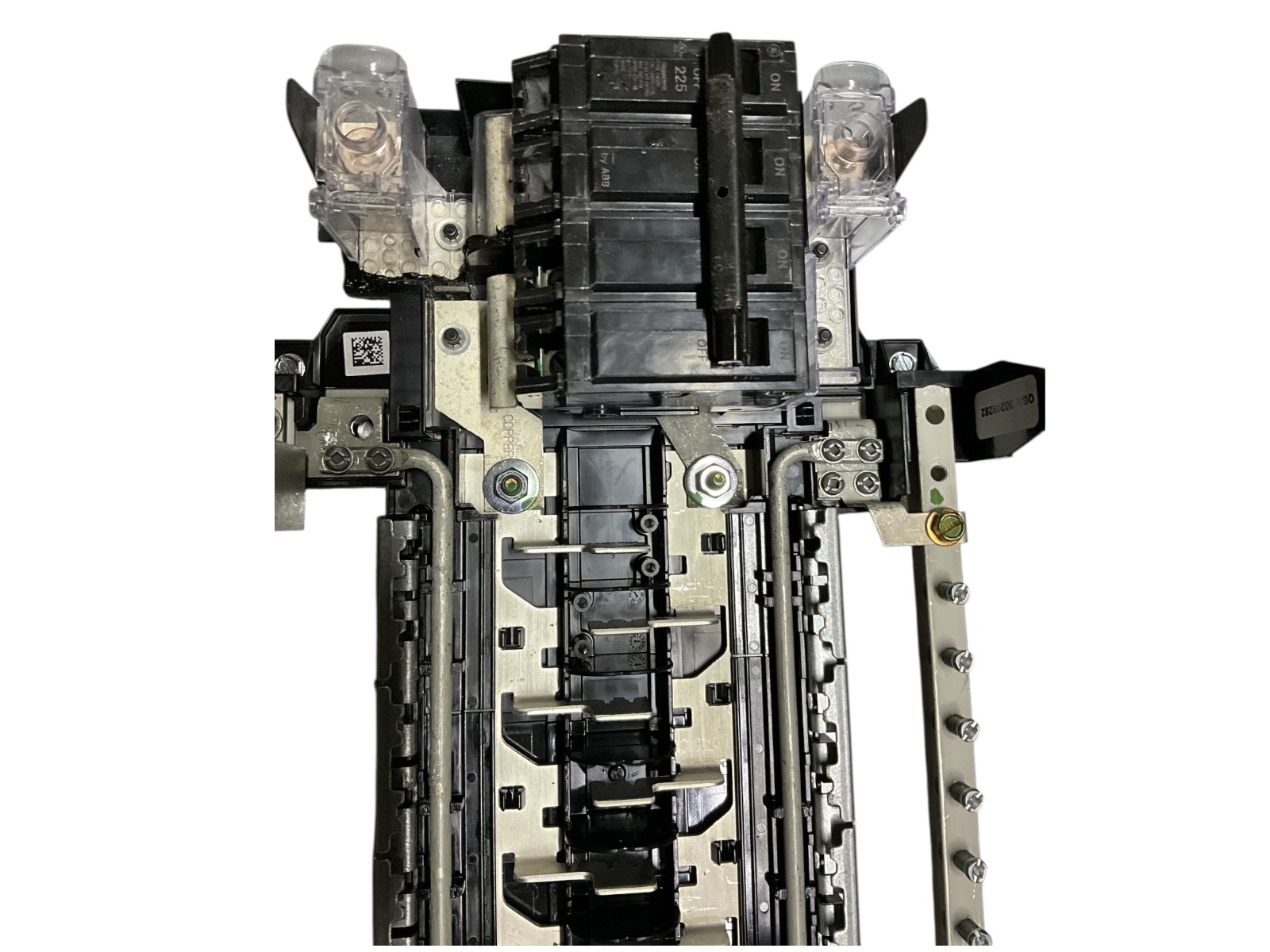 GE INDUSTRIAL SOLUTIONS PM4222C MAIN BREAKER LOAD CENTER, 120/240 VAC, 225 AMPS,