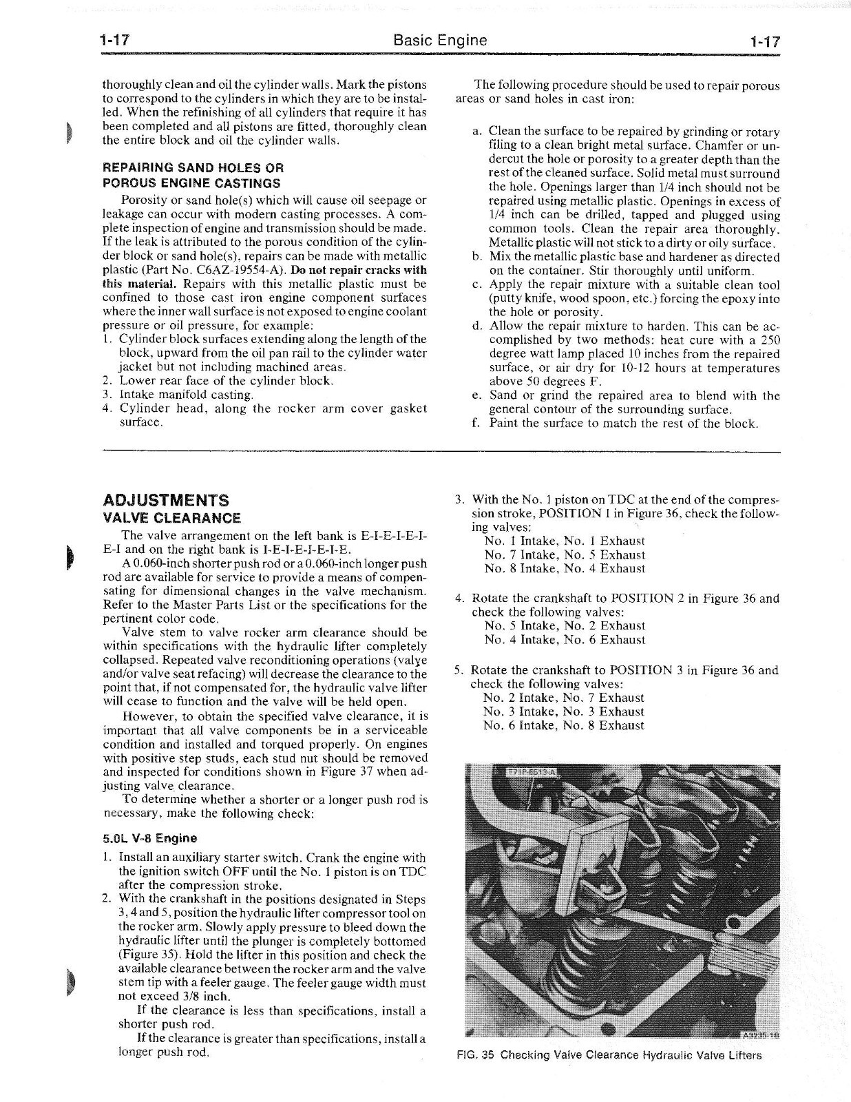 302 351 Industrial & Marine Engine Service Manual Fits Ford CSG-850 WSG-858 CID