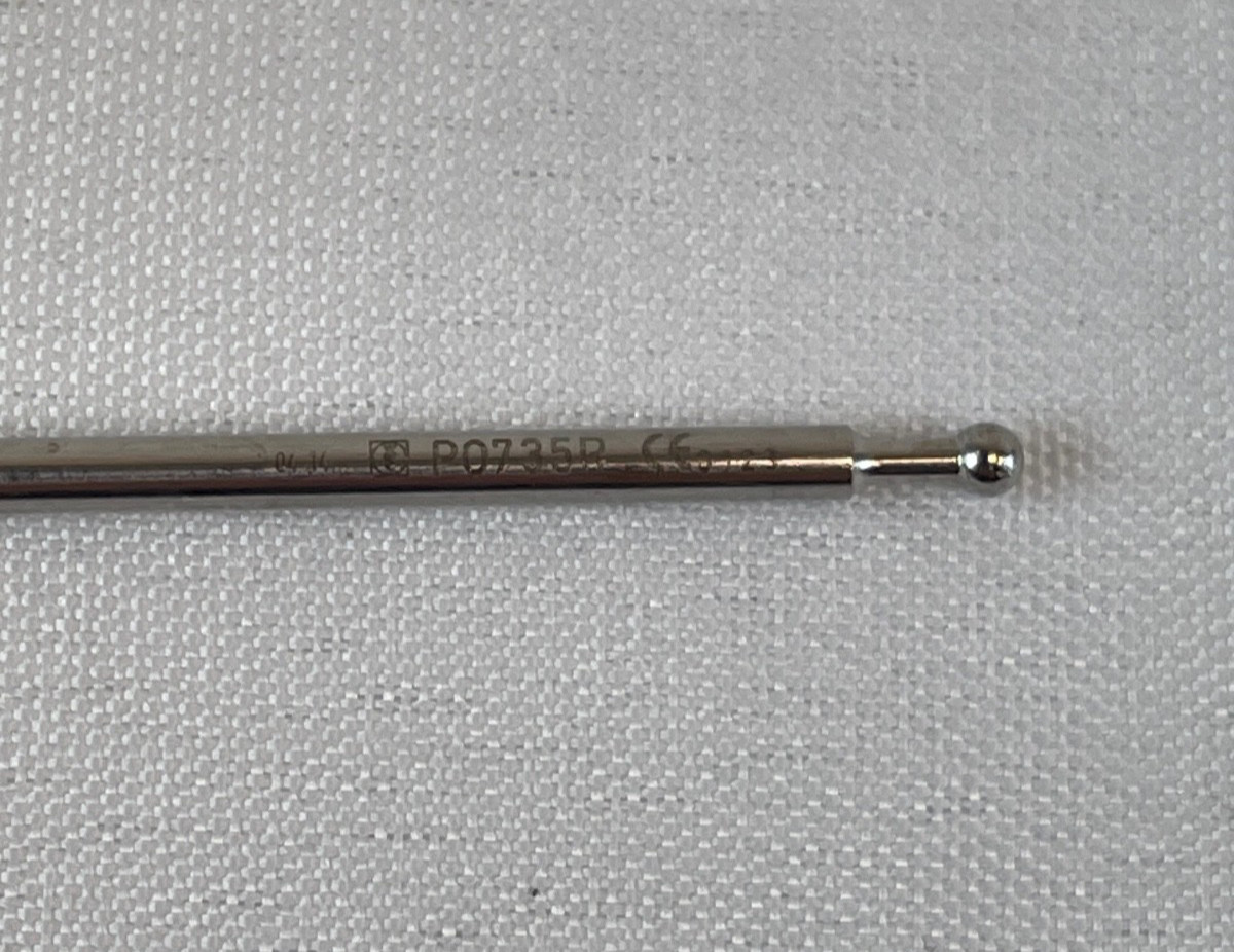 Aesculap PO735R Laparoscopic Bullet Nose Grasper Insert 5mm x 36cm Laparoscopy