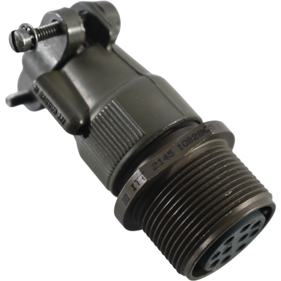 NEW ITT Cannon MS3101F18-1S Circular Connector Inline Receptacle 10-Pin Female