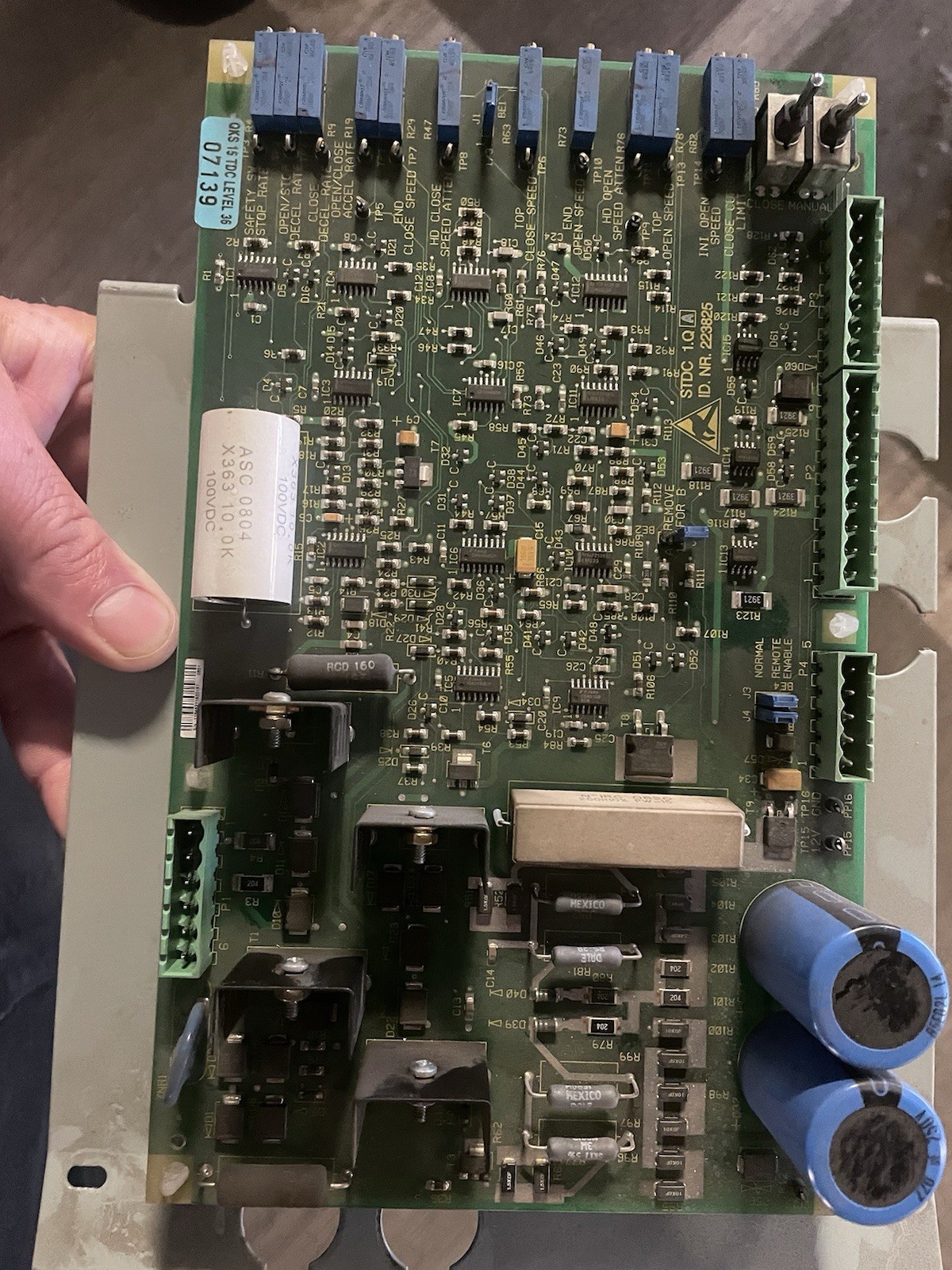 Strategic Schindler 223825 STDC 1.Q Elevator PCB Door Circuit Board