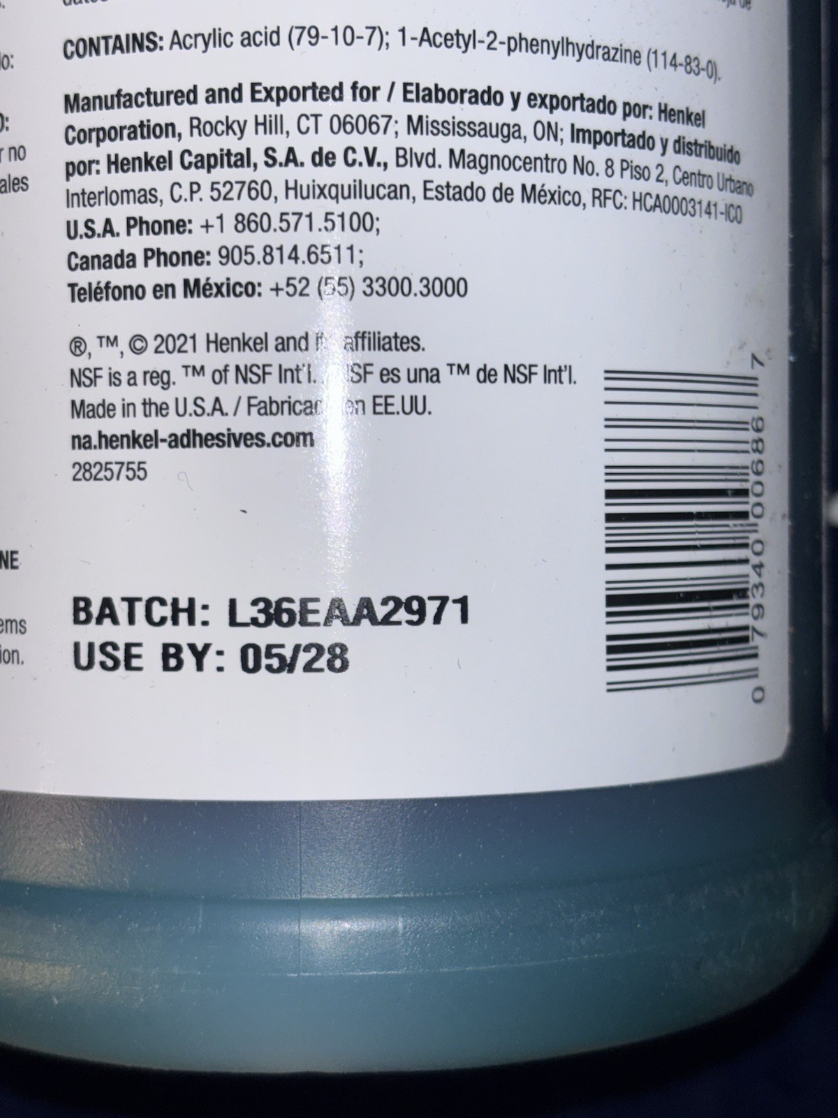 Loctite 680 Liter High Strength Slip Fit Retaining Compound EXP 05/2028 1835206