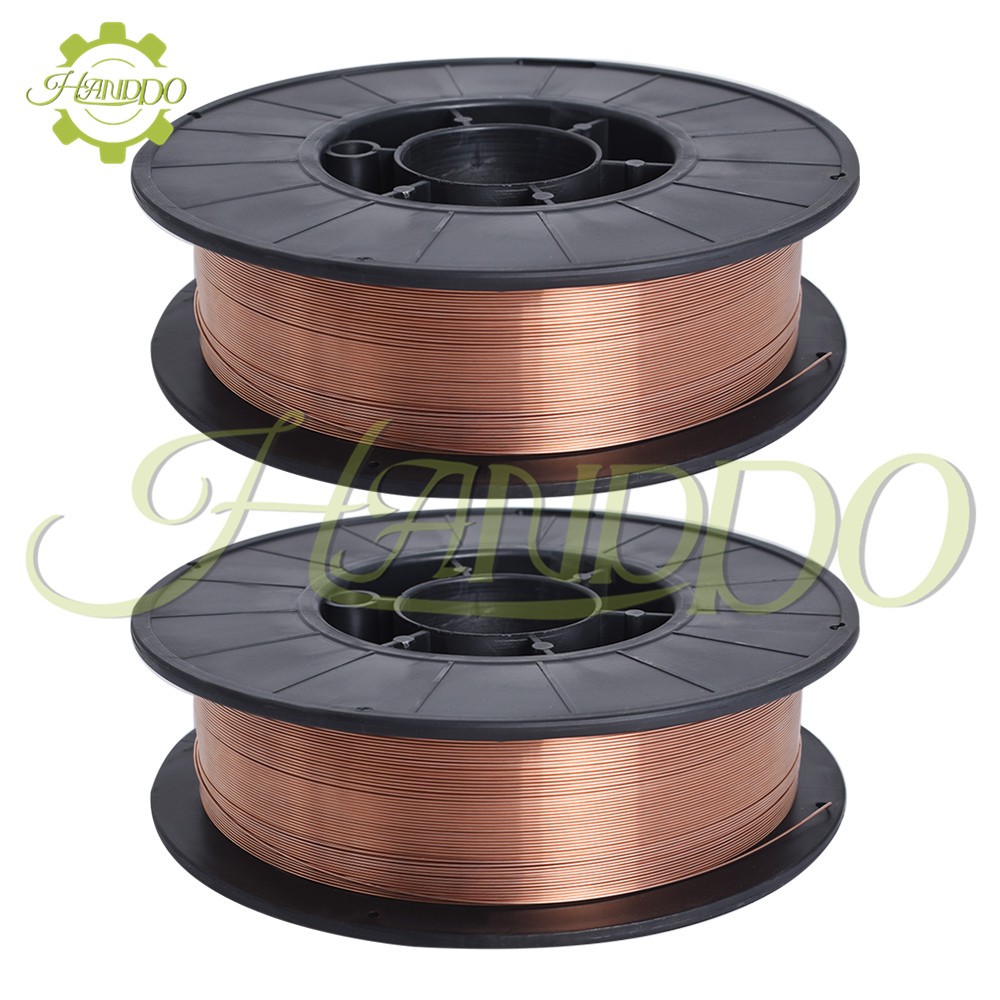 11-lb Roll ER70S-6 .030″ (0.8mm) Mild Steel MIG Welding Wire 2Pack
