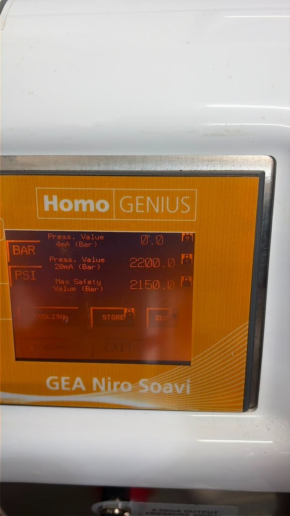 GEA Niro Soavi Homogenizer Combo: Panda Plus & NS1001L2K – Tested Working Great