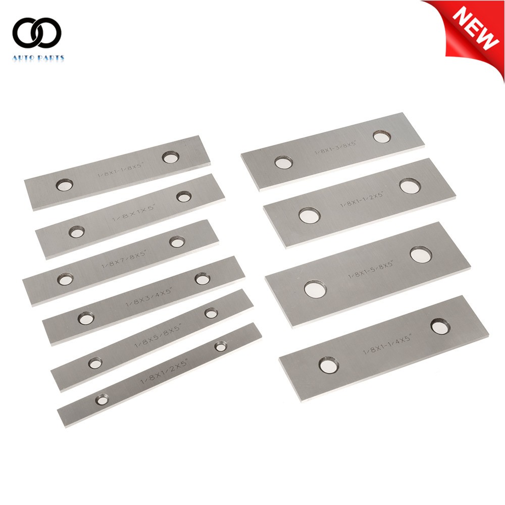 10 Pair 1/8 × 5″ Precision Parallel Set Packing In Case New