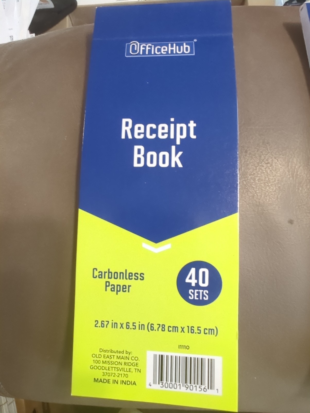Officehub Receipt Books Carbonless Paper 40 Sets Lot Of 2