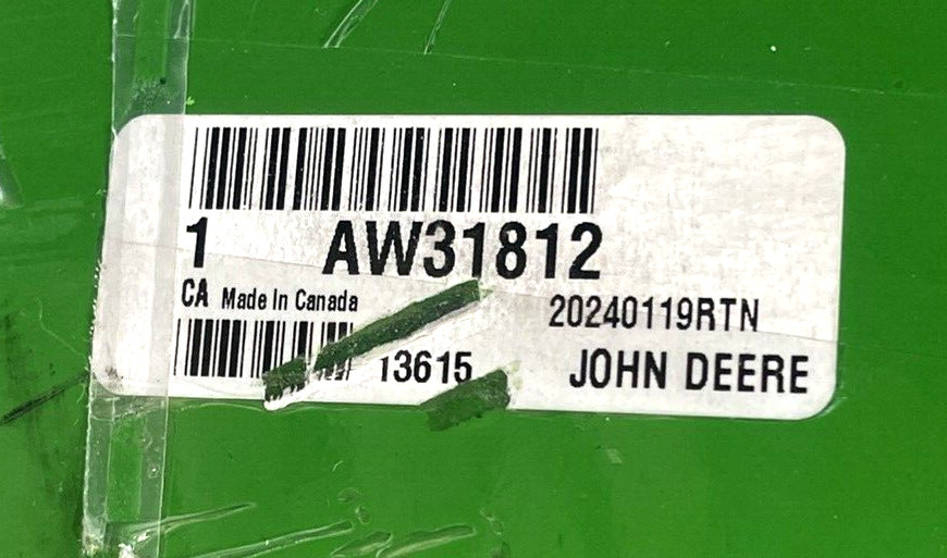 OEM John Deere Right-Side Hanger AW31812 for Flex-Wing Rotary Cutters CX15 HX15