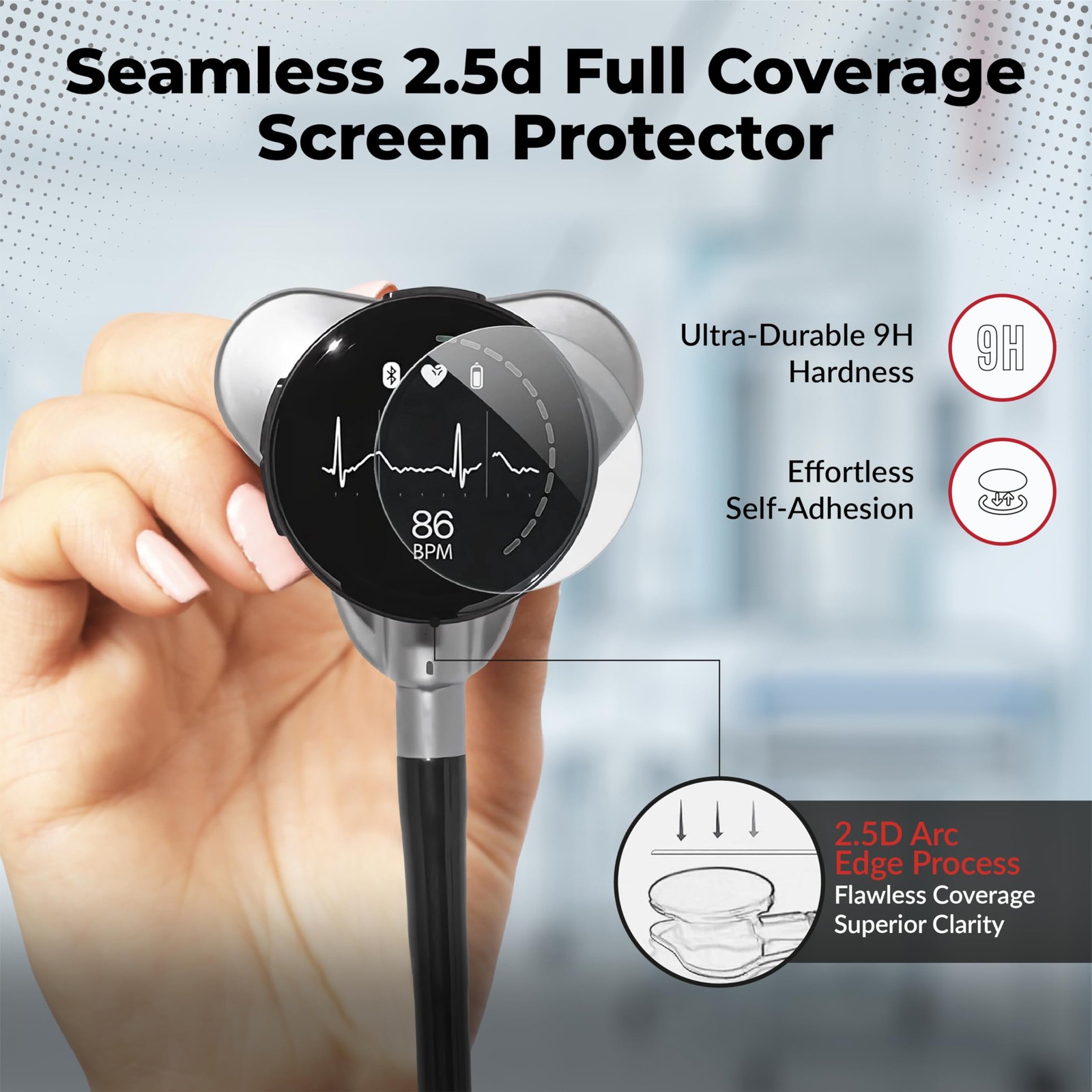 Core Protection Kit for EKO 500 Digital Stethoscope – Silicone…