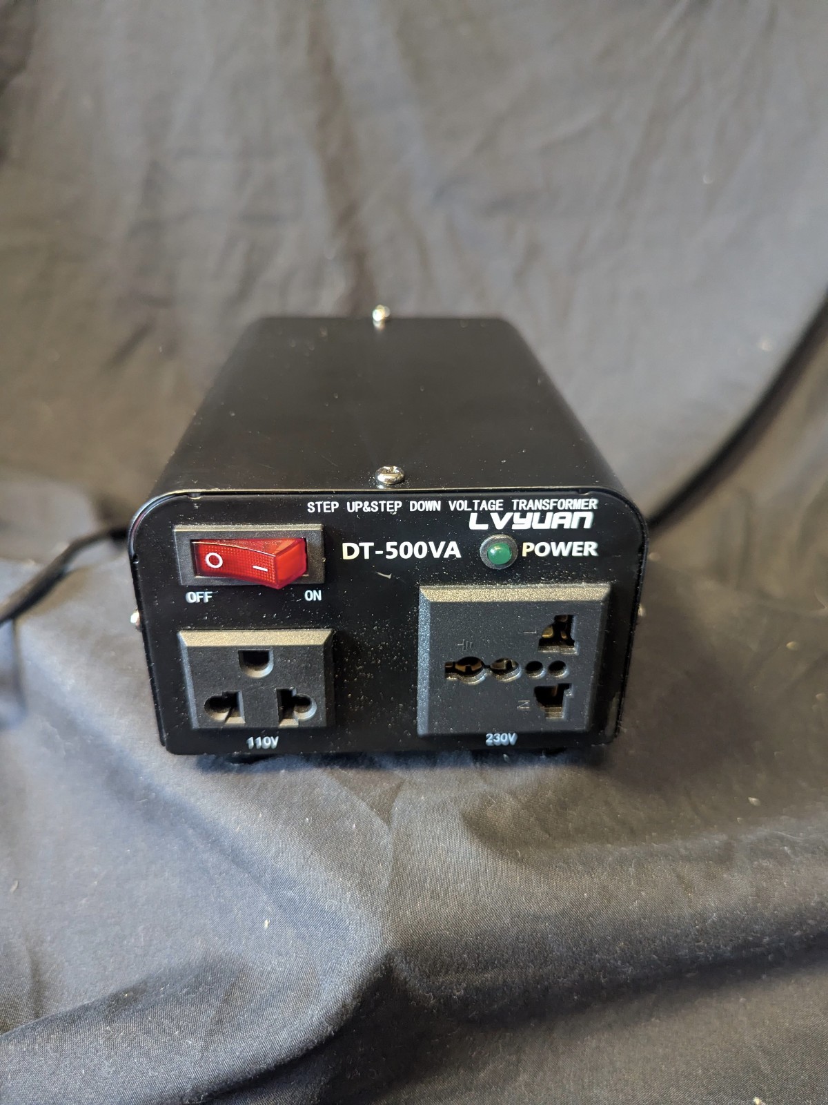Lvyuan DT-500VA Step Up / Step Down Voltage Transformer Converter 110V 230V