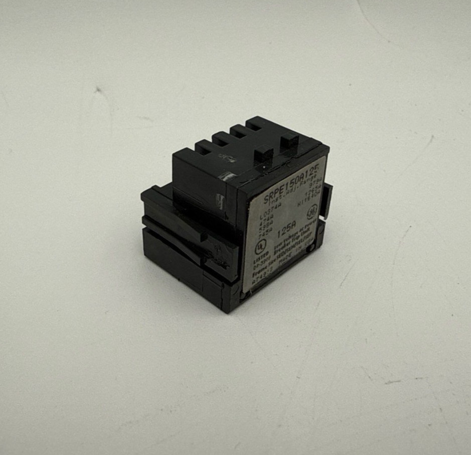GE SRPE150A125 Rating Plug 125A SRPE150 125 Amp Frame SEDA SEHA SELA SEPA Used