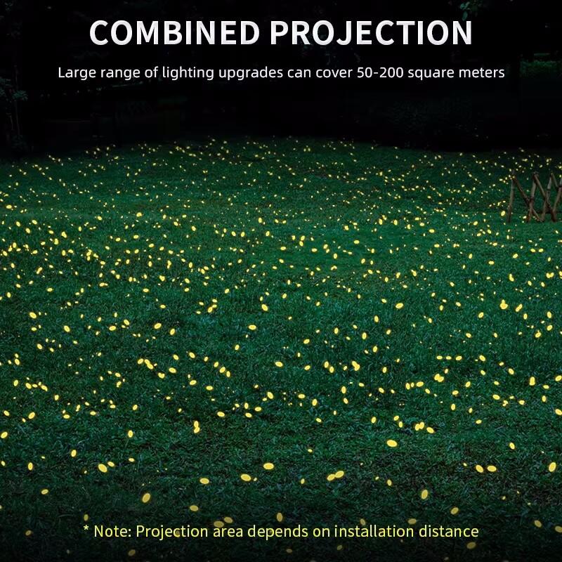 Outdoor RGB Firefly Laser Lights Projector Moving IP67 for Home Garden Patio New