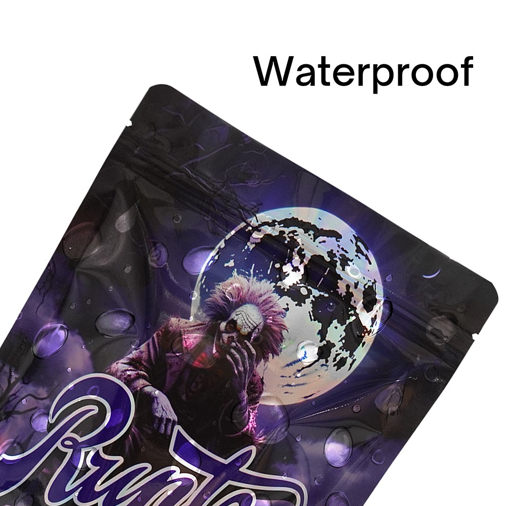 7g/28g Mylar Bags | High-Capacity Foil Pouch | Resealable + Heat-Seal | 100pcs