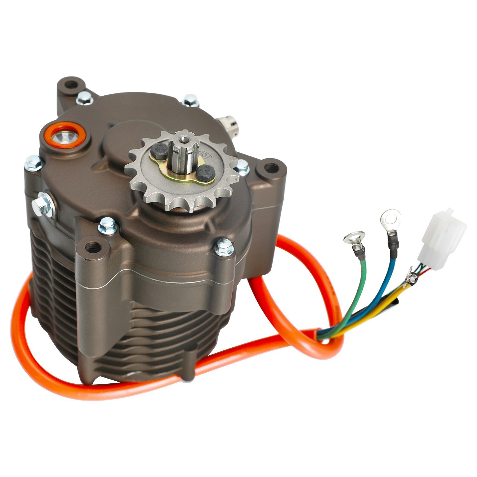 72V 1000W Brushless Motor Grip Full Kit Battery Wire for 2 Wheeler Bicycle Razor