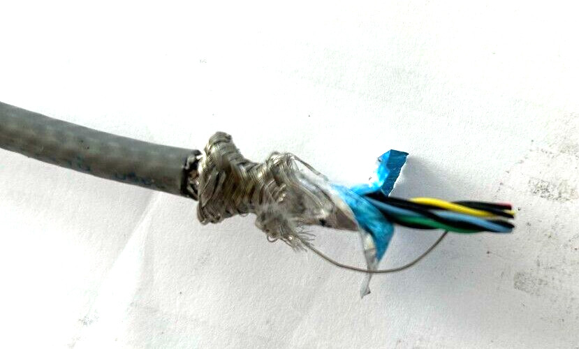 15 FT Belden 9807 28/5P Twist Pair Multi-Shielded 100 Ohm Low Cap Computer Cable