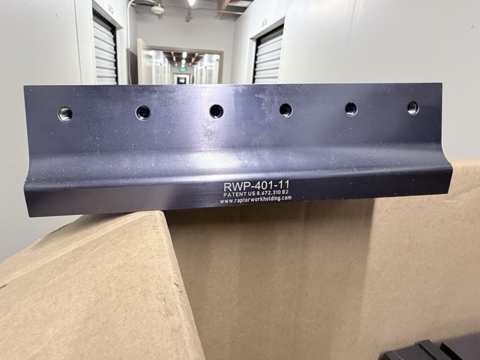RAPTOR RWP-401-11 ALUMINUM 1.5” DOVETAIL FIXTURE 11.0 x 4.40 x 3.0 5TH AXIS VISE