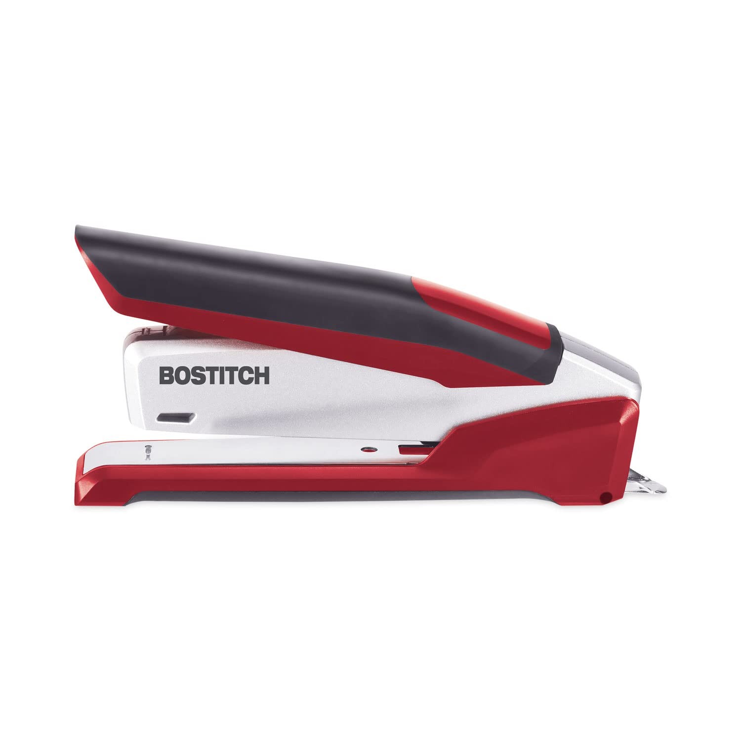 -Bostitch 1117 inPOWER Premium Stapler, 28-Sheet Capacity, Red/Silver