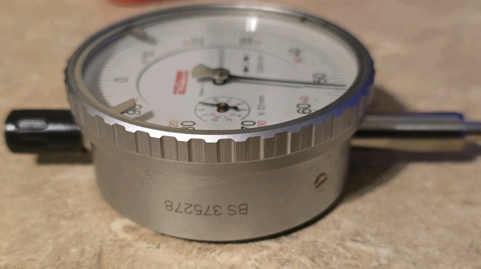 Käfer FM1101 Precision Dial Indicator Gauge 0.001mm 1mm Shockproof Germany